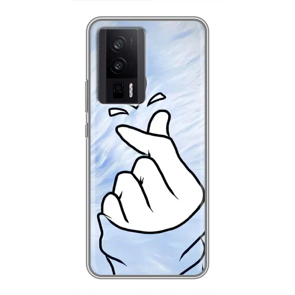 Чехол с рисунком «Сердечка знак» для Xiaomi POCO F5 Pro Чехол с рисунком «Сердечка знак» для Xiaomi POCO F5 Pro