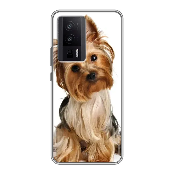 Чехол с рисунком «Собака Терьер» для Xiaomi POCO F5 Pro