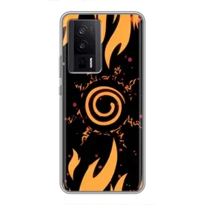 Купить Чехлы на телефон с принтом Anime для Xiaomi POCO F5 Pro (Солнце Наруто)