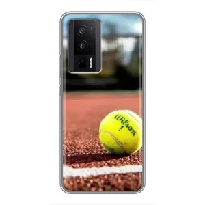 Чехлы с принтом Спортивная тематика для Xiaomi POCO F5 Pro (Теннисный корт)