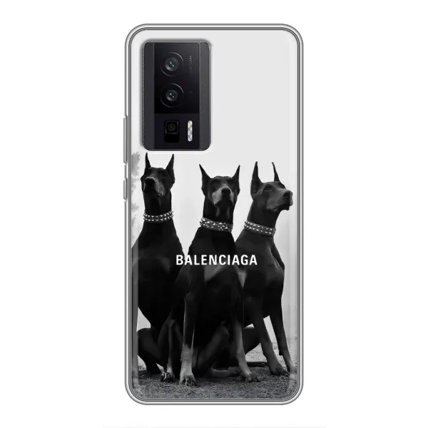 Чехол с рисунком «Три добермана» для Xiaomi POCO F5 Pro Чехол с рисунком «Три добермана» для Xiaomi POCO F5 Pro