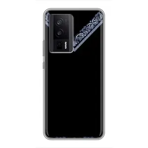 Силиконовый Чехол на Xiaomi POCO F5 Pro (Воротник вышиванки)