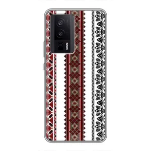 Силиконовый Чехол на Xiaomi POCO F5 Pro с картинкой Вышиванки (Вышиваночки)