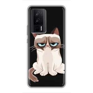Чохол на тематику: Коти для Xiaomi POCO F5 Pro (Погляд кота)