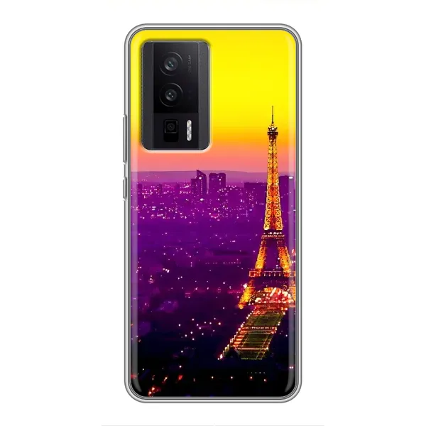 Чехол с рисунком «Яркая башня» для Xiaomi POCO F5 Pro Чехол с рисунком «Яркая башня» для Xiaomi POCO F5 Pro