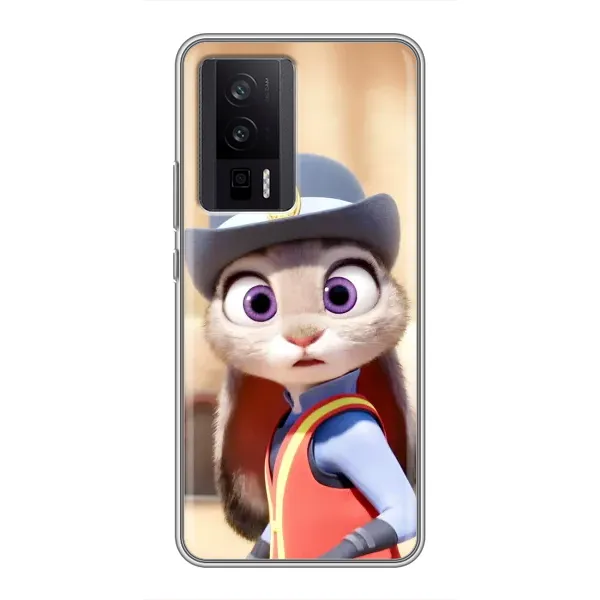 Чехол с рисунком «Заяц Джуді Хопс» для Xiaomi POCO F5 Pro Чехол с рисунком «Заяц Джуді Хопс» для Xiaomi POCO F5 Pro