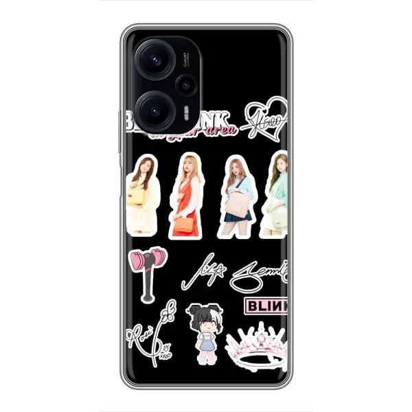 Чехол с рисунком «Арт блэкпинг» для Xiaomi POCO F5 Чехол с рисунком «Арт блэкпинг» для Xiaomi POCO F5