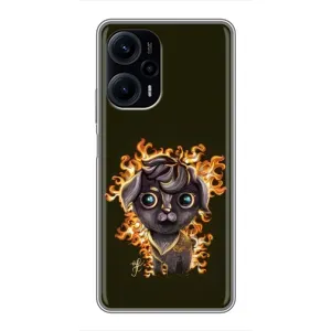 Чехлы на военную тематику для Xiaomi POCO F5 (Бавовна мем)