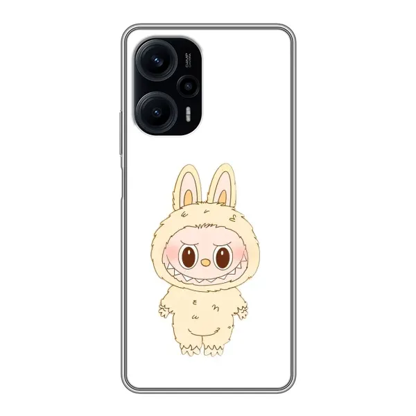 Чехол с рисунком «Бежевый Лабубу» для Xiaomi POCO F5 Чехол с рисунком «Бежевый Лабубу» для Xiaomi POCO F5