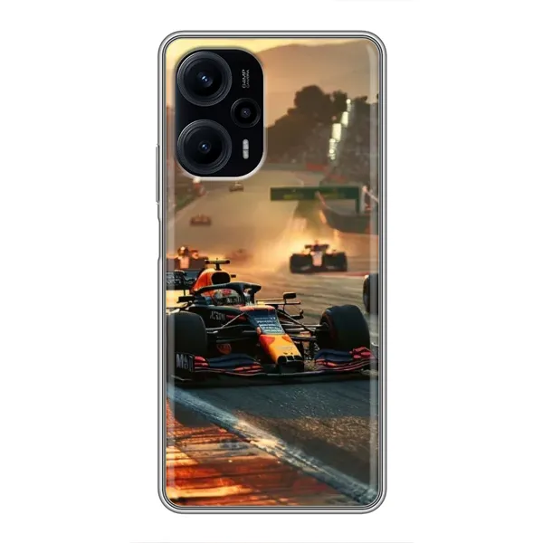 Чехол с рисунком «Чемпионат ф1» для Xiaomi POCO F5 Чехол с рисунком «Чемпионат ф1» для Xiaomi POCO F5