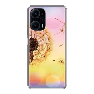 Силиконовый Чехол с одуванчиками на Xiaomi POCO F5
