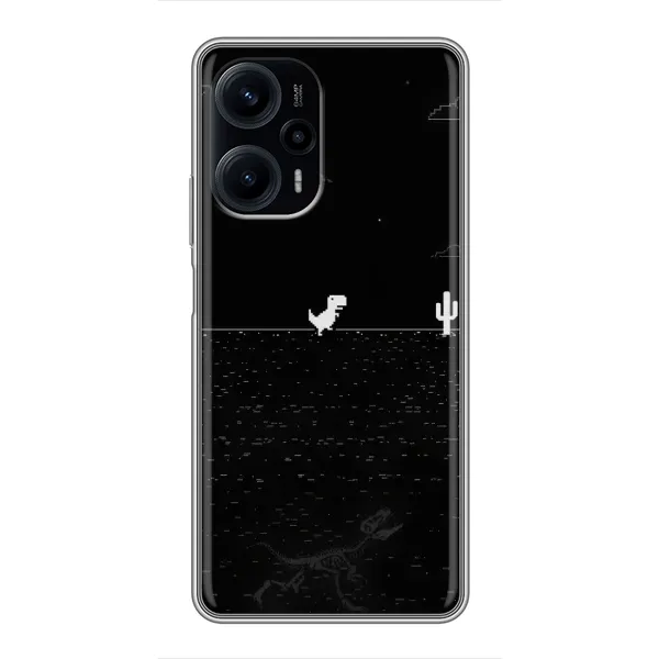 Чехол с рисунком «Динозаврик» для Xiaomi POCO F5 Чехол с рисунком «Динозаврик» для Xiaomi POCO F5