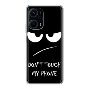 Чехол с прикольным текстом на Xiaomi POCO F5 (Dont)