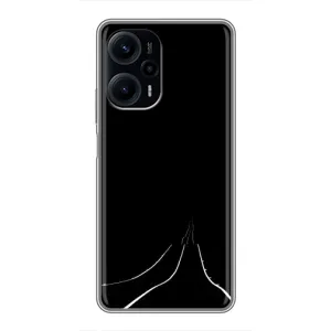 Чохол з картинками на чорному фоні для Xiaomi POCO F5 (Дорога)