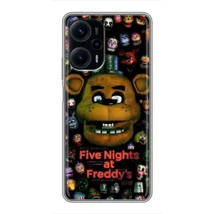 Чехлы Пять ночей с Фредди для Поко Ф5 (Freddy)