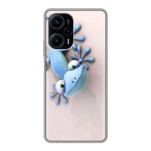 Чехлы с изображением разных животных для Xiaomi POCO F5 (Геккон)
