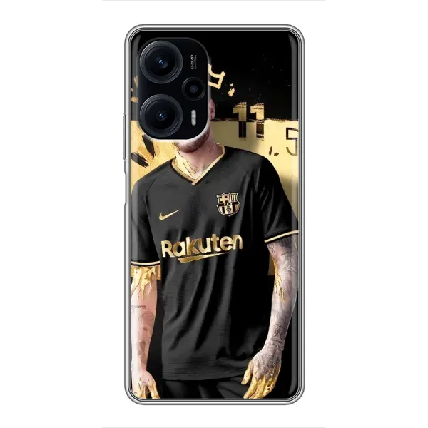 Чехол с рисунком «Gold Neymar» для Xiaomi POCO F5 Чехол с рисунком «Gold Neymar» для Xiaomi POCO F5