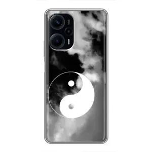 Чехлы с принтом Спортивная тематика для Xiaomi POCO F5 (Инь-Янь)