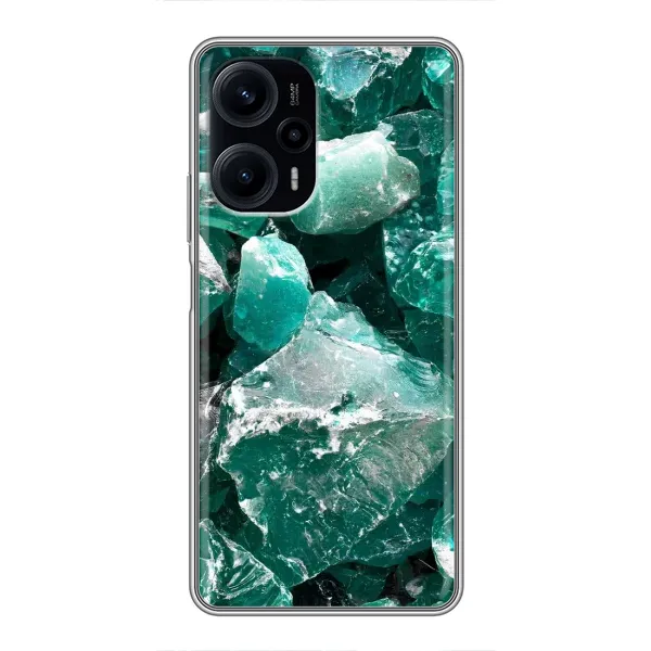 Чехол с рисунком «Изумруд» для Xiaomi POCO F5 Чехол с рисунком «Изумруд» для Xiaomi POCO F5