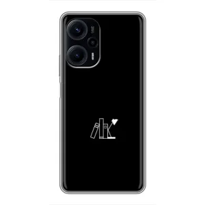 Чохол з картинками на чорному фоні для Xiaomi POCO F5 (Книжки)