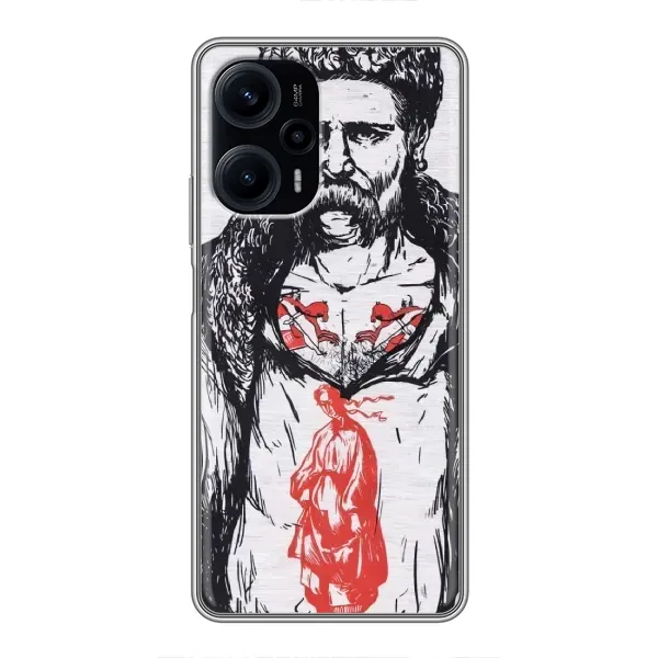 Чехол с рисунком «Кобзарь» для Xiaomi POCO F5