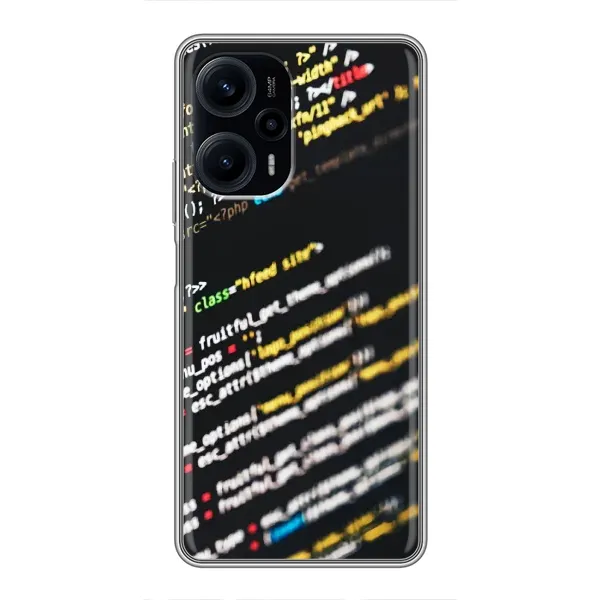Чехол с рисунком «Код» для Xiaomi POCO F5 Чехол с рисунком «Код» для Xiaomi POCO F5