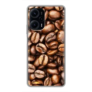 Чехол с изображением вкусной еды для Xiaomi POCO F5 (Кофе)