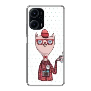 Чохол на тематику: Коти для Xiaomi POCO F5 (Кіт аристократ)
