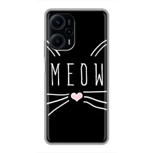 Бампер з зображенням Котиків для Поко Ф5 (КОТИК MEOW)