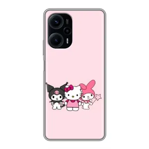 Чехол с персонажем Куроми на Xiaomi POCO F5 (Куроми Мелоди Китти)