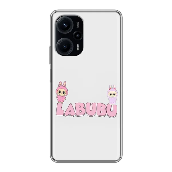 Чехол с рисунком «Логотип Лабубу» для Xiaomi POCO F5 Чехол с рисунком «Логотип Лабубу» для Xiaomi POCO F5