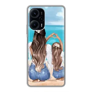 Чехлы для МАМЫ на Xiaomi POCO F5 (Мама и дочь)