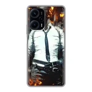 Чохол з картинкою "Герой Pubg" на Xiaomi POCO F5 (Man Пубг)