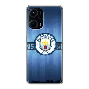 Силиконовые Чехлы принт Футбол на Xiaomi POCO F5 (ManCity)