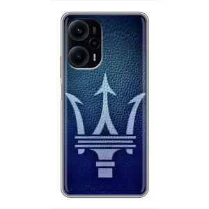 Чехлы с тематикой "Крутые машины" на Xiaomi POCO F5 (Лого Maserati)