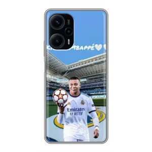 Чохол (TPU) з Футболістом на Xiaomi POCO F5 (Mbappe Real)