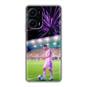 Чехлы Лео Месси в Майами на Xiaomi POCO F5 (Месси в Майами)