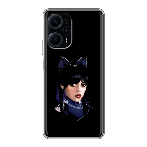 Чехол с рисунком «Милая Уэнсдей» для Xiaomi POCO F5 Чехол с рисунком «Милая Уэнсдей» для Xiaomi POCO F5
