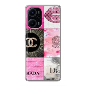 Чохол (Dior, Prada, YSL, Chanel) для Xiaomi POCO F5 (Модніца)