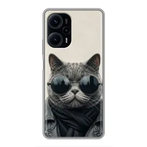 Чохол на тематику: Коти для Xiaomi POCO F5 (Модний кіт)
