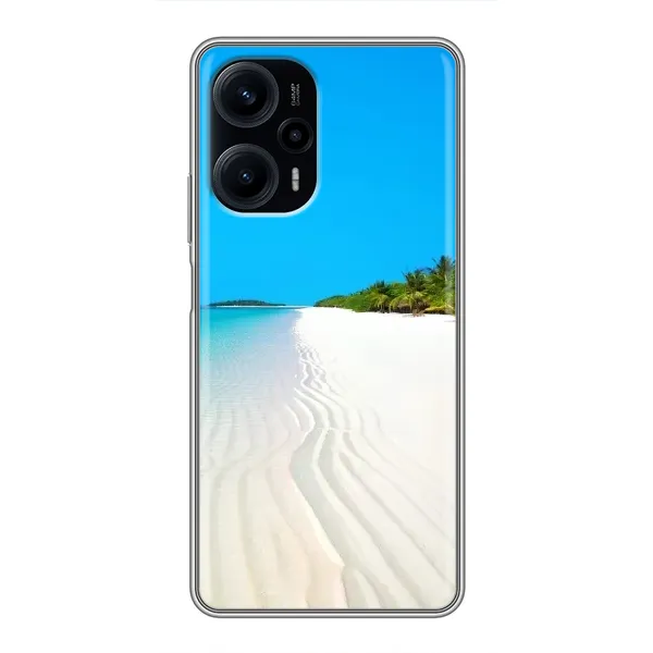 Чехол с рисунком «Море песок» для Xiaomi POCO F5 Чехол с рисунком «Море песок» для Xiaomi POCO F5