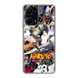 Купить Чехлы на телефон с принтом Anime для Xiaomi POCO F5 (Наруто постер)