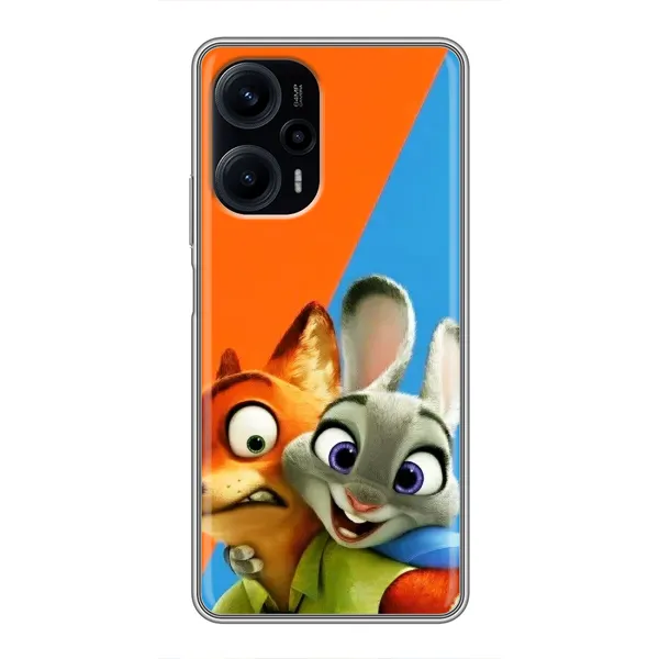 Чехол с рисунком «Ник и Хопс» для Xiaomi POCO F5 Чехол с рисунком «Ник и Хопс» для Xiaomi POCO F5