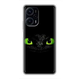 Чехол дракон Беззубик для Xiaomi POCO F5 (Глаза Беззубика)