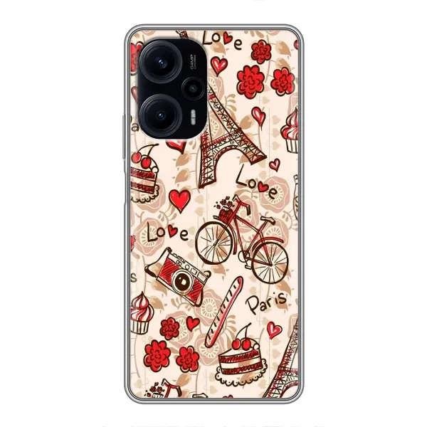 Чехол с рисунком «Париж мечта» для Xiaomi POCO F5 Чехол с рисунком «Париж мечта» для Xiaomi POCO F5