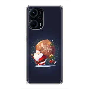 Чехол Санта Клаус для Xiaomi POCO F5 (Подарки от Санты)