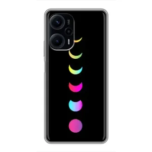 Чохол (ТПУ) з планетами на Xiaomi POCO F5 (Повнолуння)