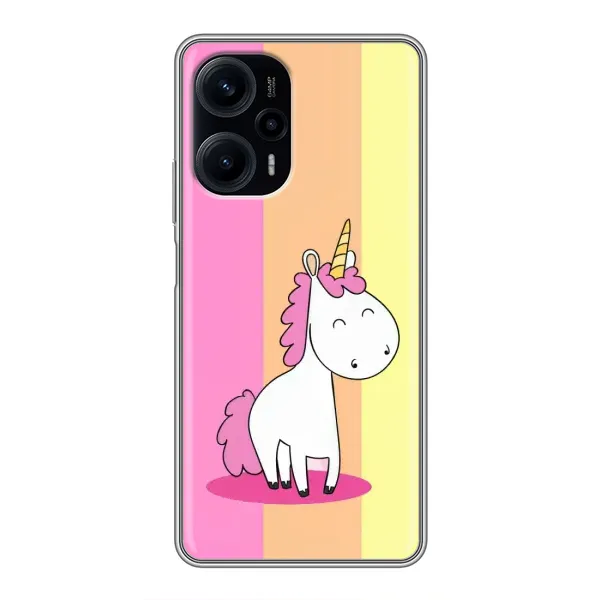 Чехол с рисунком «Радужный Единорог» для Xiaomi POCO F5 Чехол с рисунком «Радужный Единорог» для Xiaomi POCO F5