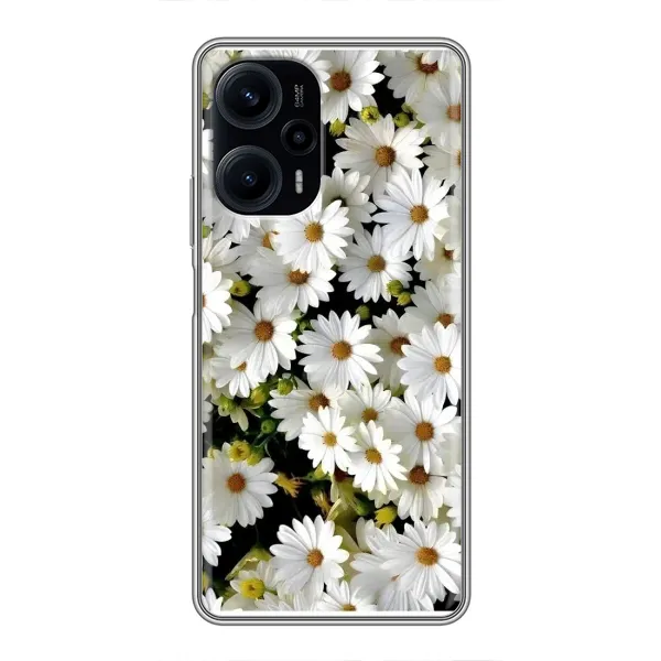 Чехол с рисунком «Рамка в ромашках» для Xiaomi POCO F5 Чехол с рисунком «Рамка в ромашках» для Xiaomi POCO F5