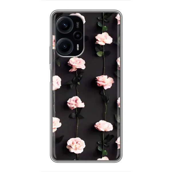 Чехол с рисунком «Розы» для Xiaomi POCO F5 Чехол с рисунком «Розы» для Xiaomi POCO F5